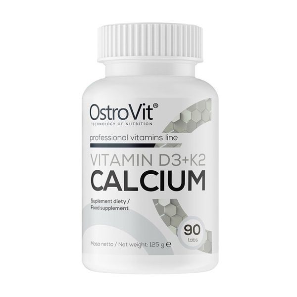 Calcium Vitamin D3+K2 90 tabs 4137 фото