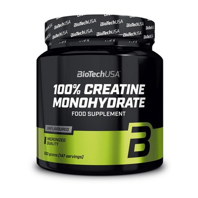 BioTech	100% Creatine Monohydrate 500g 3307 фото