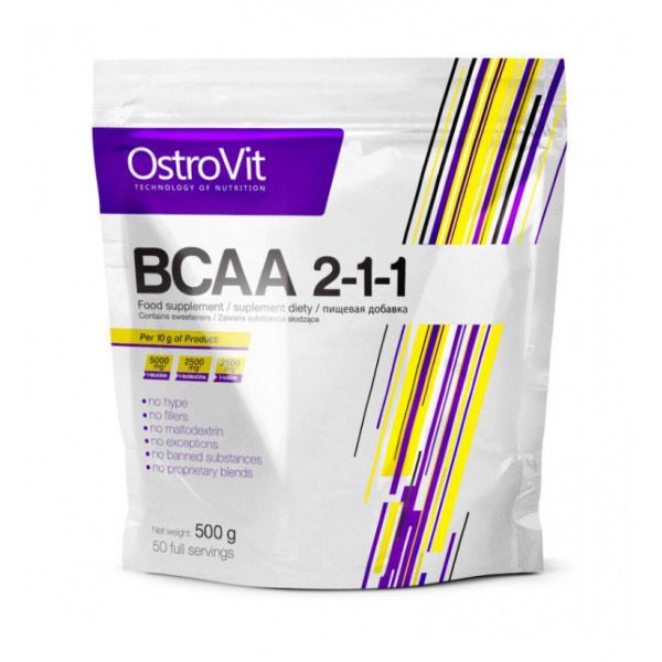 OstroVit	BCAA 2-1-1 500 g 3405 фото