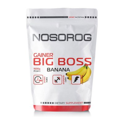 NOSOROG Gainer BIG BOSS 1,5 kg 4059 фото